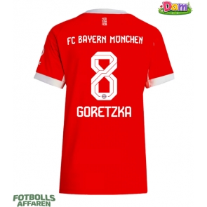 Bayern Munich Leon Goretzka #8 Hemmatröja Kvinnor 2025-26 Kortärmad
